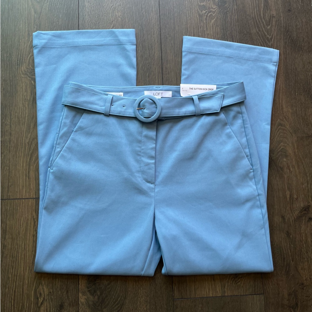 LOFT Belted Trousers